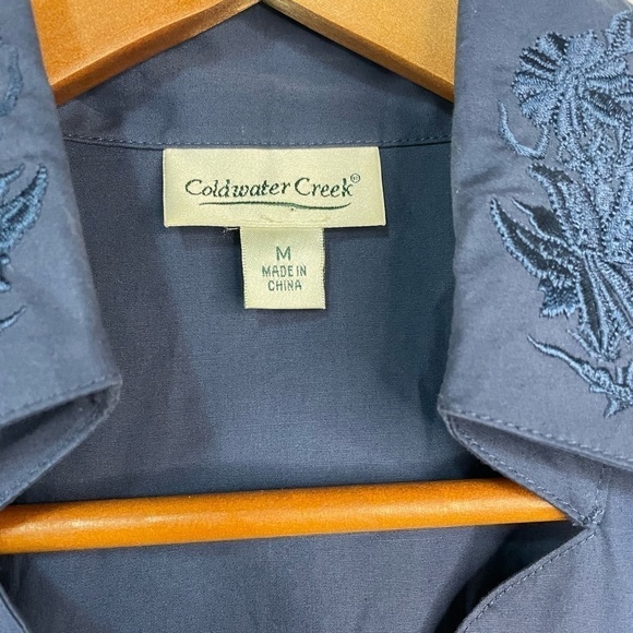 Coldwater Creek wrap blouse - Picture 3 of 5